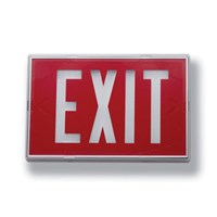 2040-95 Vandal Resistant Self-Luminous Exit Sign
