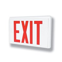 LP Steel LED Exit Sign